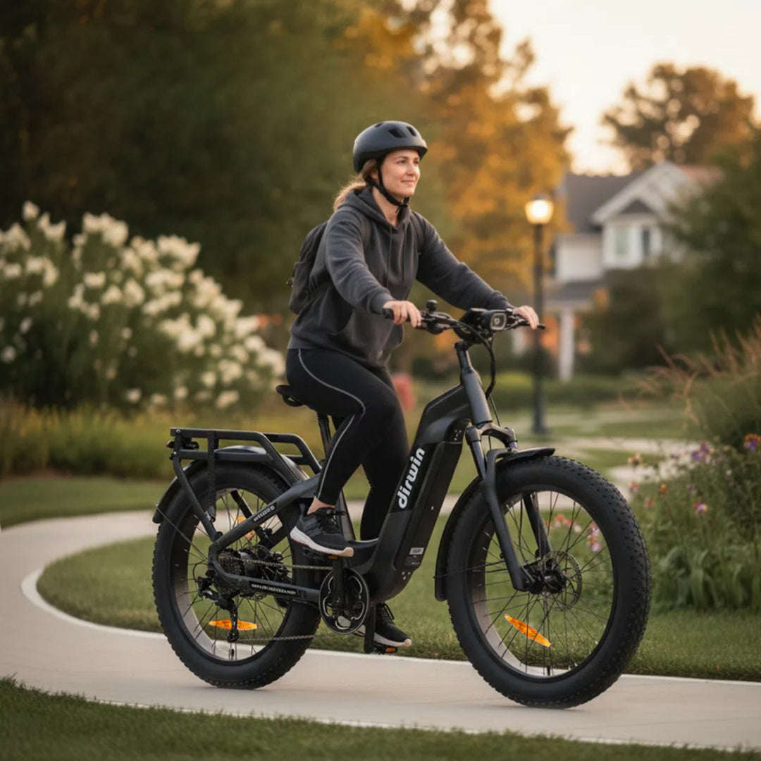 What safety certifications do Dirwin E-Bikes have